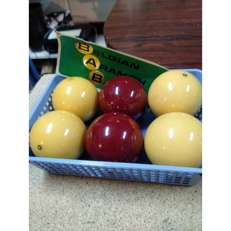 BOULES DE BILLARD X3