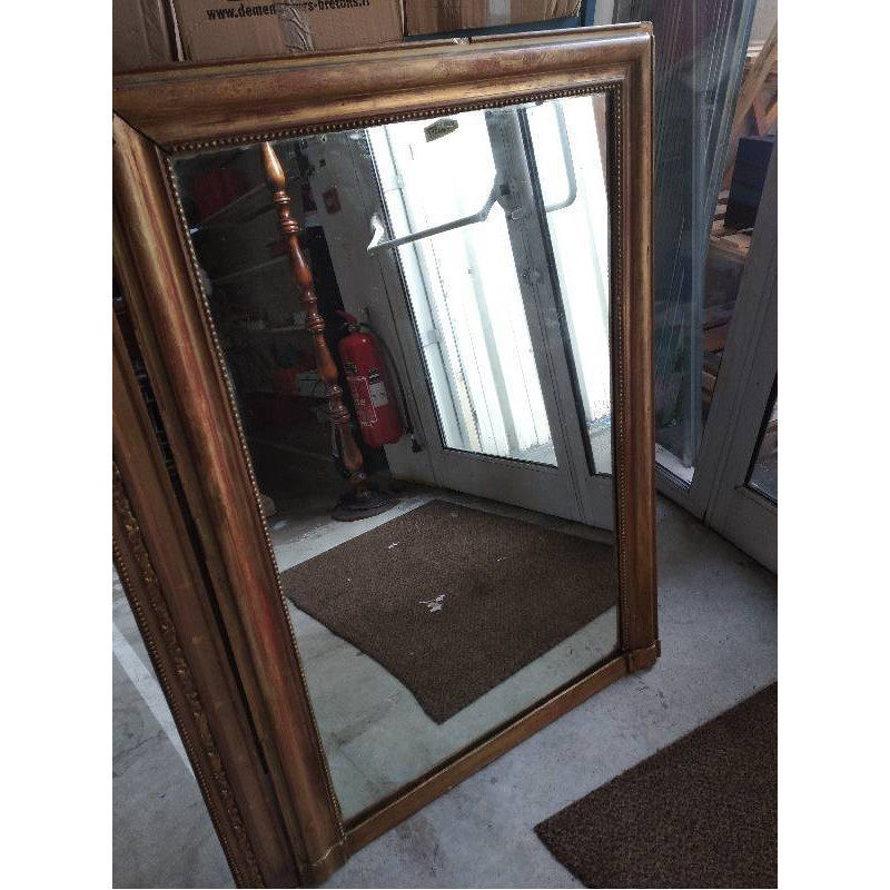 MIROIR LOUIS PHILIPPE DORÉ 