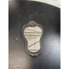 MIROIR NOIR ET DORE