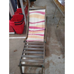 CHAISE LONGUE BOIS
