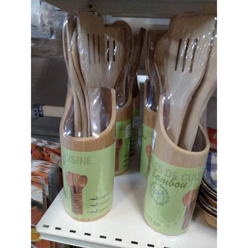 POT + USTENSILE BAMBOU