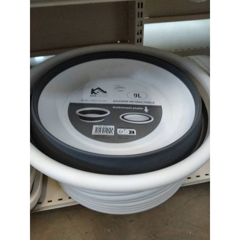 BASSINE RETRACTABLE 8 L