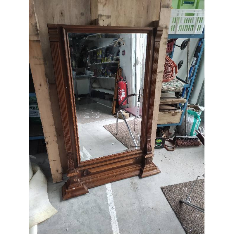 TRUMEAU VERRE BISEAUTÉ 