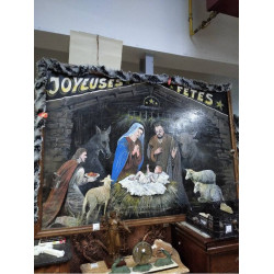 TABLEAU SCÈNE NATIVITÉ