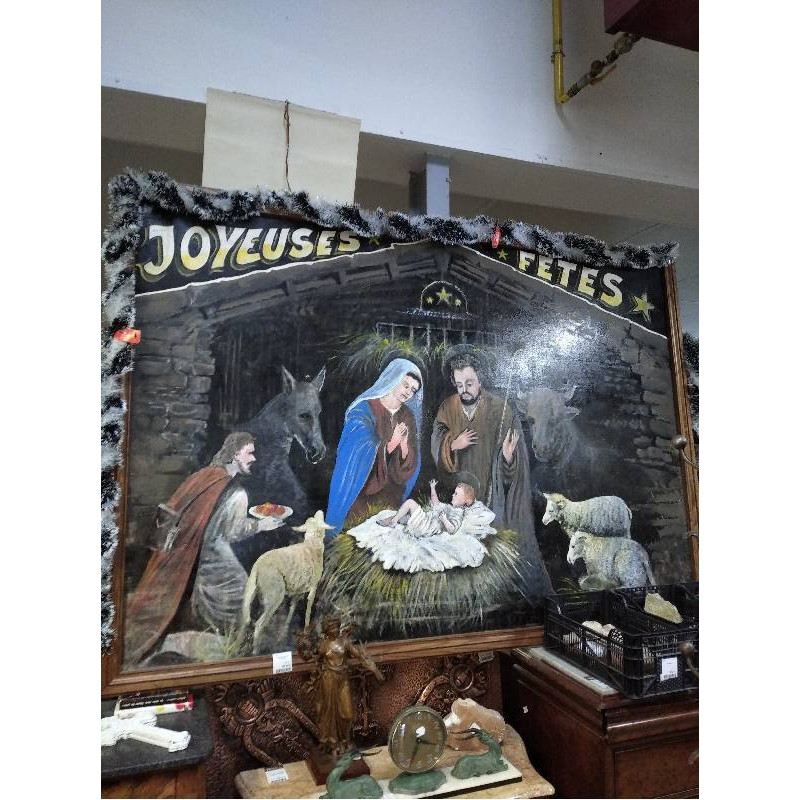 TABLEAU SCÈNE NATIVITÉ