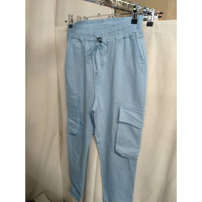 PANTALON HOMME BLEU CIEL