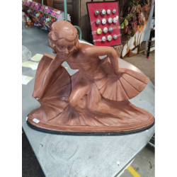 STATUE PLATRE MALANIE