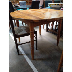 TABLE RONDE AVEC RALLONGE