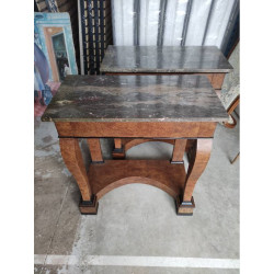 CONSOLE DESSUS MARBRE