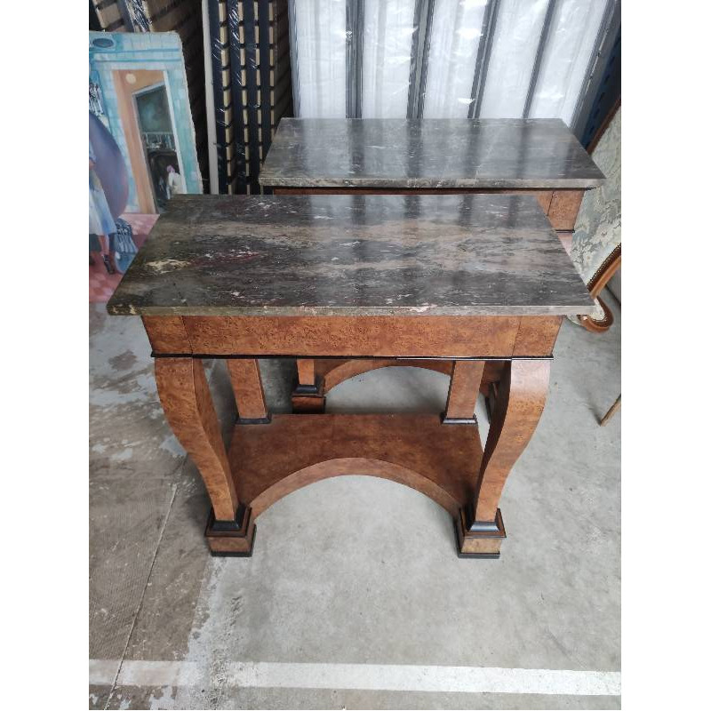 CONSOLE DESSUS MARBRE