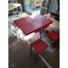 TABLE CAMPING ROUGE 
