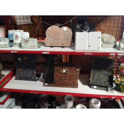 PLAQUE FUNÉRAIRE GM