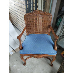 FAUTEUIL REGENCE CANNÉ 