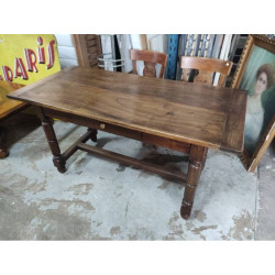 TABLE NOYÉ 1 TIROIR 