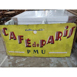 AFFICHE CAFÉ DE PARIS...