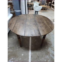 TABLE RONDE À VOLET 