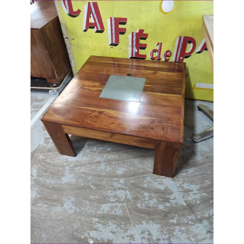 TABLE BASSE BOIS EXOTIQUE 