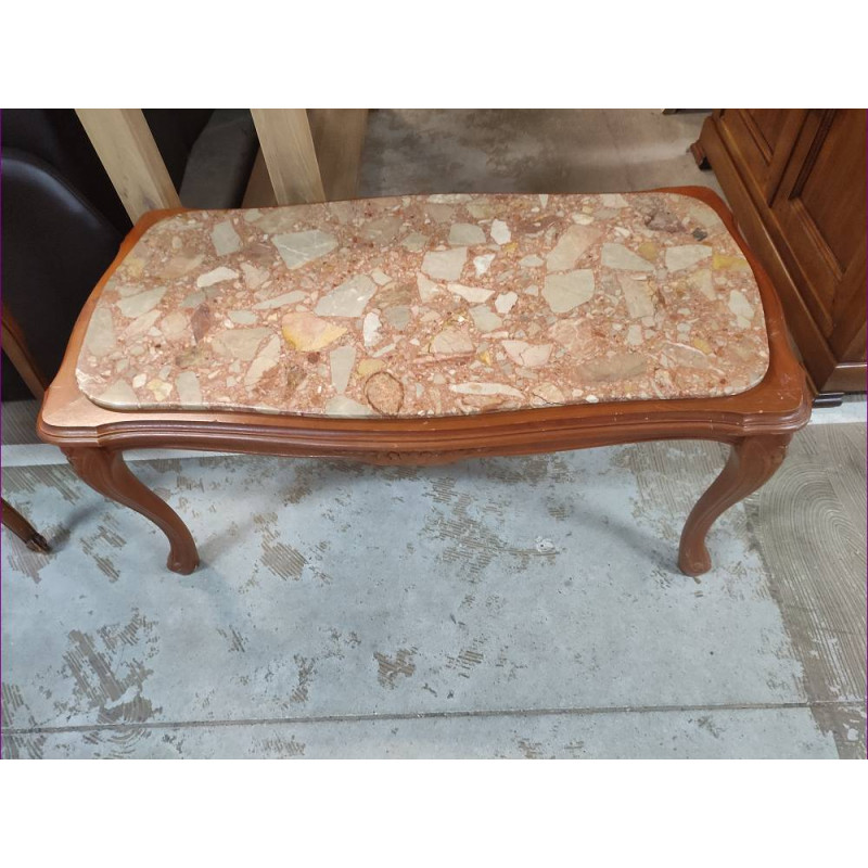 TABLE BASSE DESSUS MARBRE 