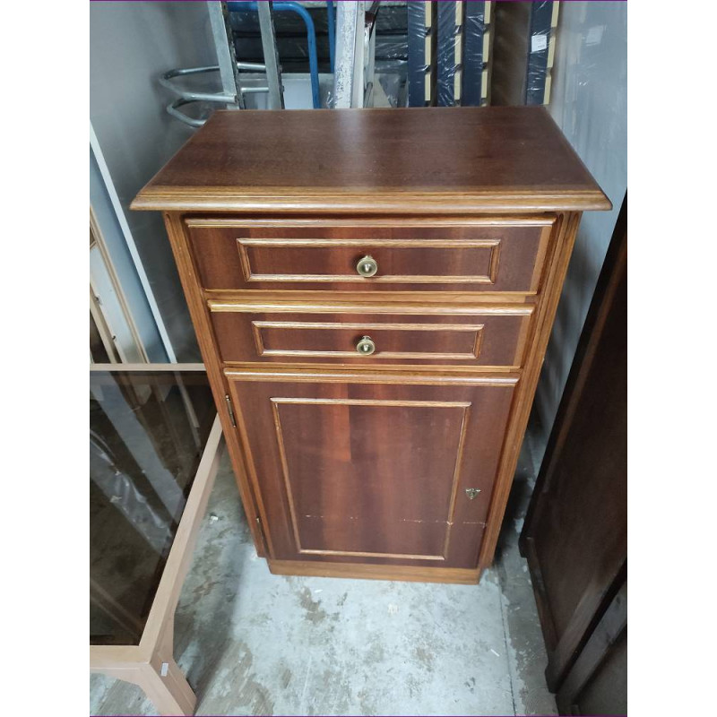 MEUBLE APPOINT 1 PORTE 2 TIROIRS