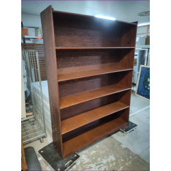 BIBLIOTHÈQUE BOIS 5 NIVEAUX 