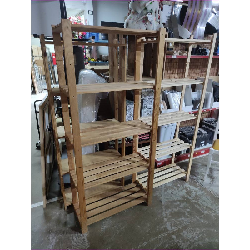 ÉTAGÈRE BOIS 5 NIVEAUX